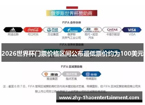 2026世界杯门票价格区间公布最低票价约为100美元 2026世界杯门票价格区间公布最低票价约为100美元